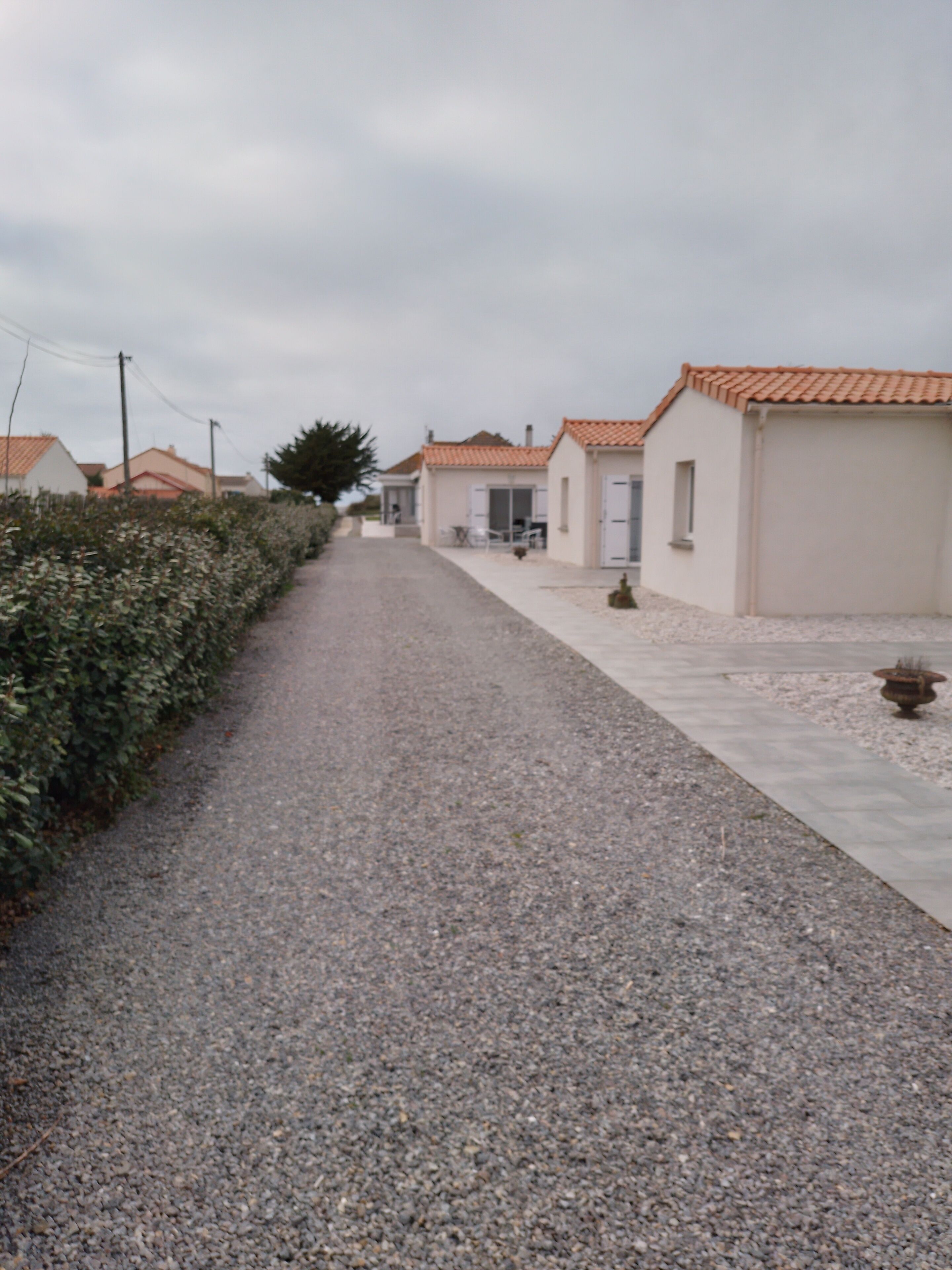 Façade de l’hébergement