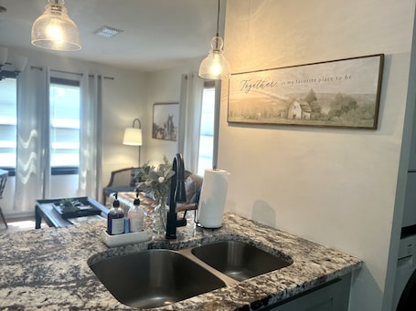 Interior. Farmhouse - Centrally Located in Great Bend, Gas Firepit and Pet Friendly Yard