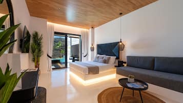 埃及棉床單、高級寢具、Select Comfort 床墊、迷你吧