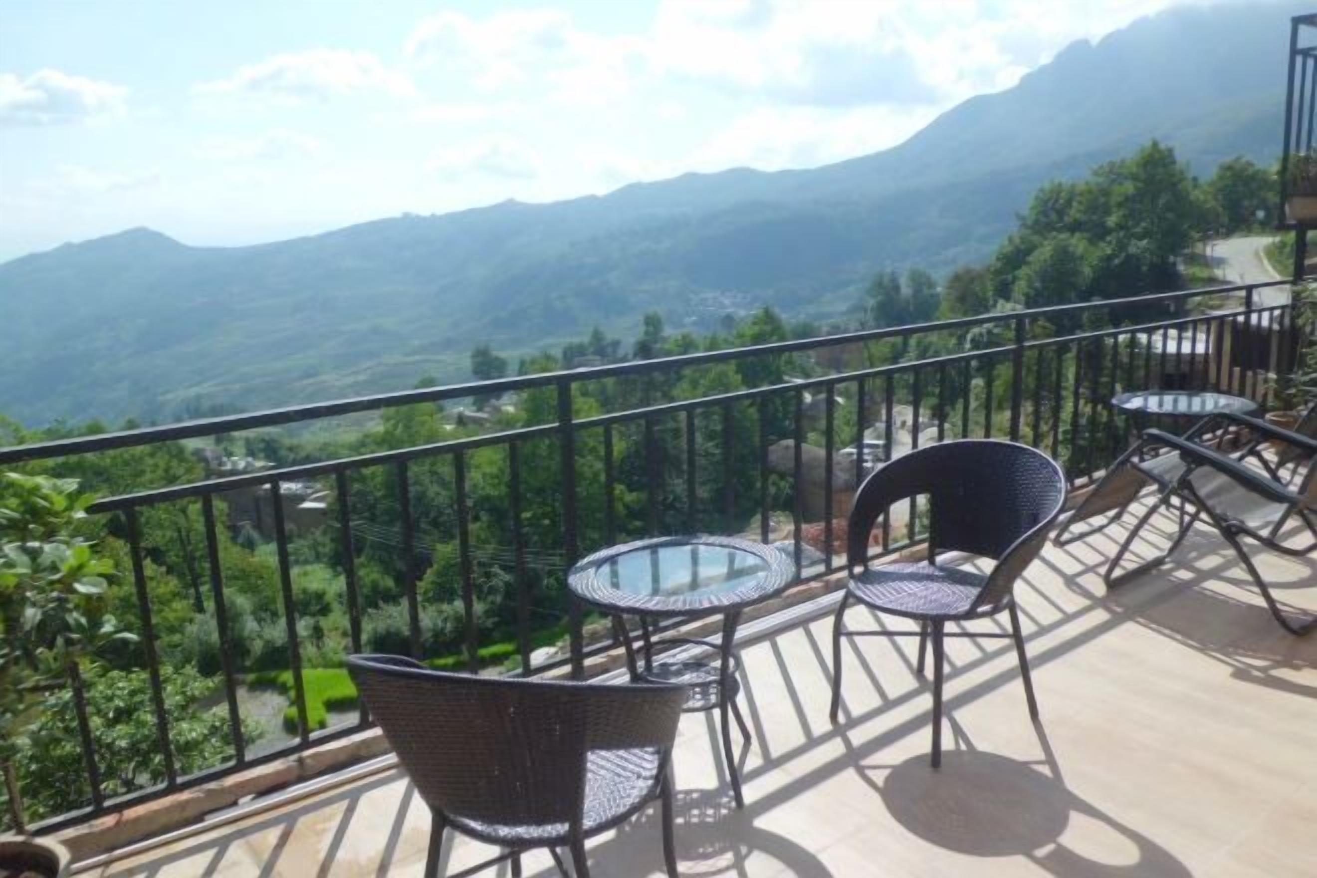 Vue depuis l’hébergement