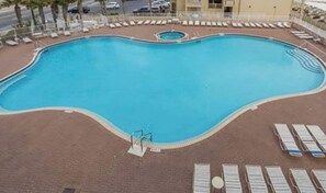 Indoor pool, outdoor pool