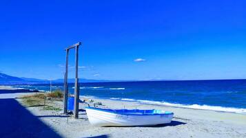 Ligstoelen, strandlakens