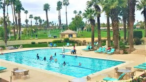 Condo, Multiple Beds (VB887 - Palm Valley CC) | Pool | A heated pool - Vb887 - Palm Valley CC (Palm Desert)