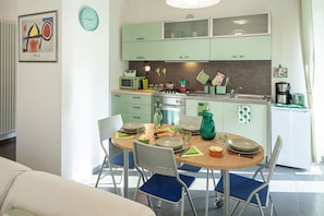 Dining - Serena: apartment for 5 people, just 200 m from beach (Levanto)