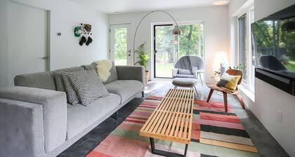 Be in Nature at this Gorgeous Riverfront Cabin