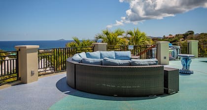 Luxury Caribbean Villa 4 private suites, pool and stunning views
