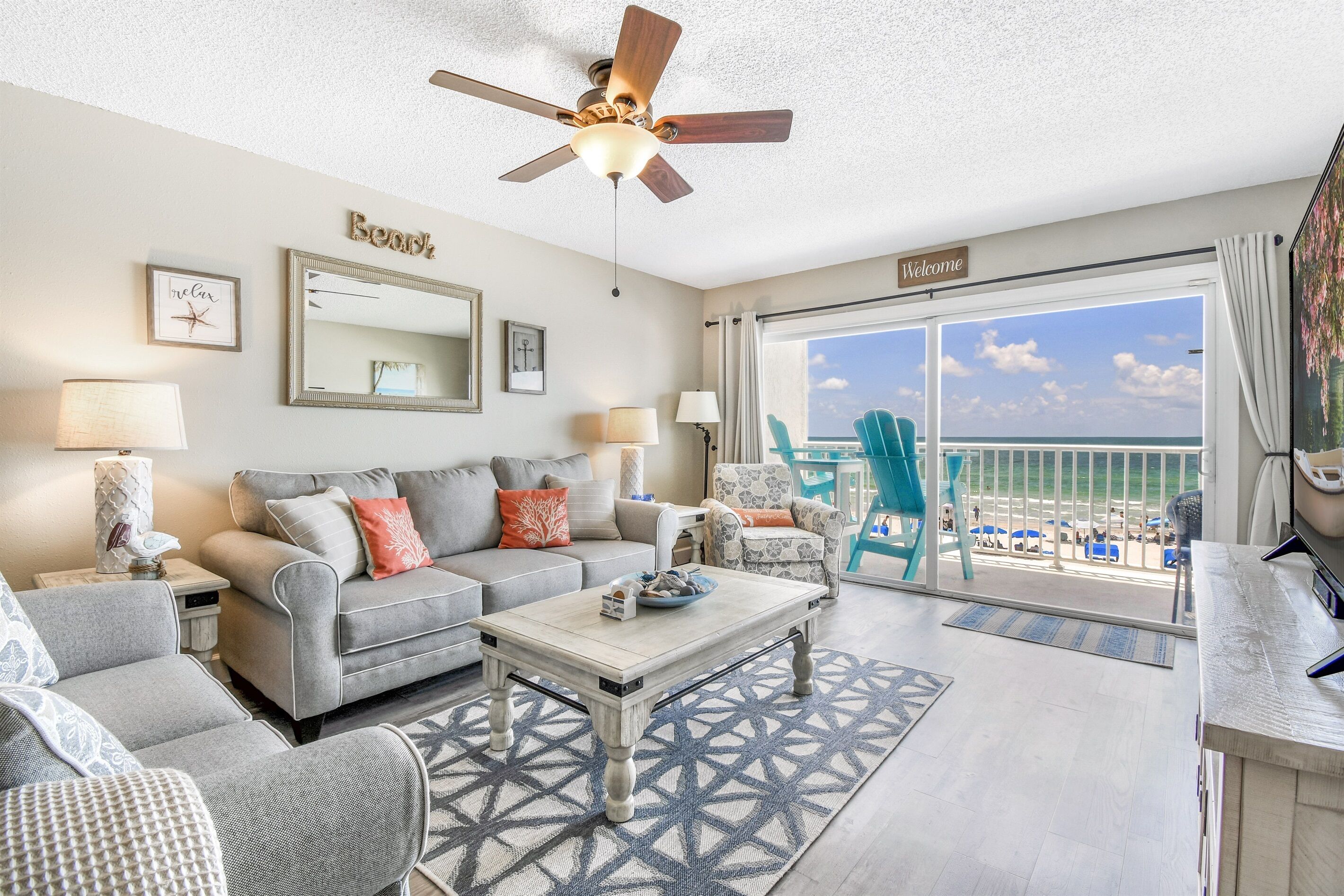 Oceanfront Seagate 3/2 with Coastal Charm!