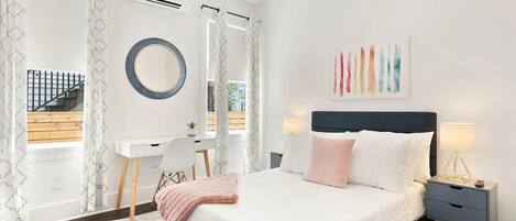 1 chambre, fer et planche à repasser, Wi-Fi, draps fournis