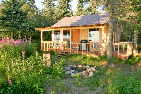Classic Cabin, Kitchen | Wi-fi percuma, cadar katil