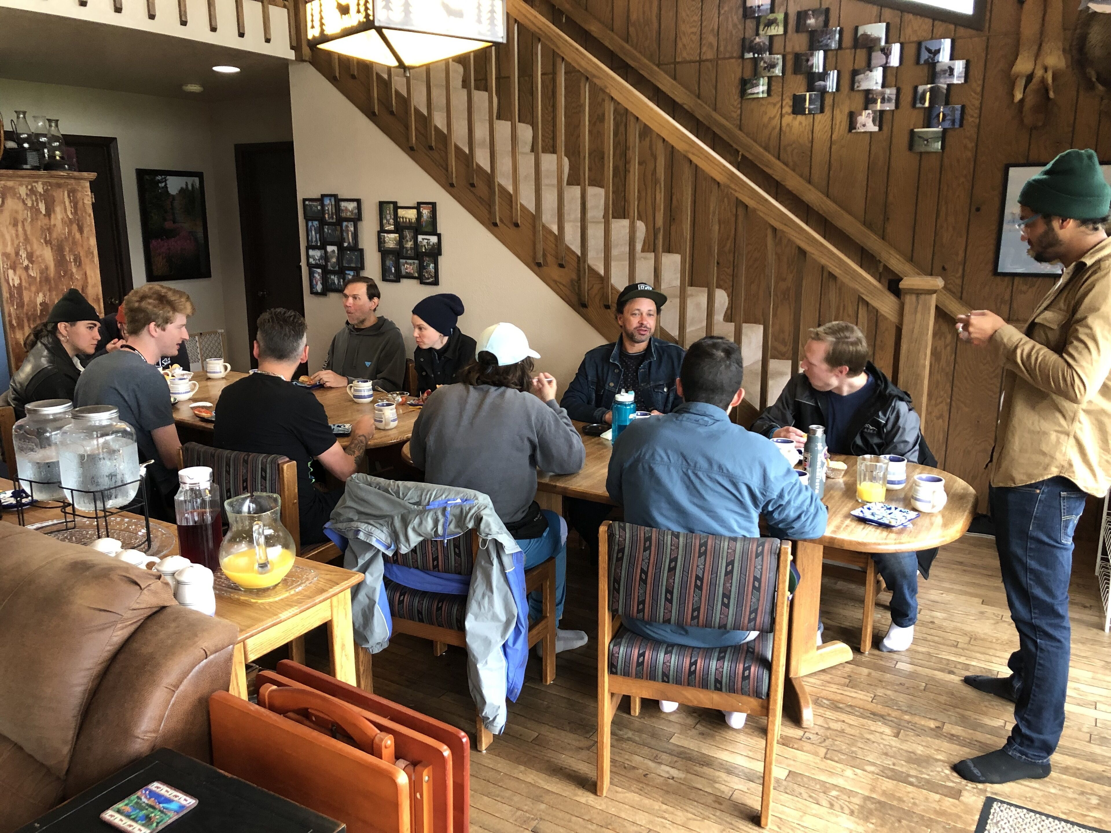 Breakfast area