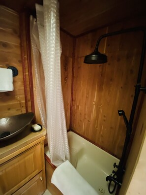 Bathroom - Charming “Tiny House” with awesome views. (Hotchkiss)
