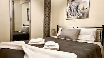2 Schlafzimmer, Bügeleisen/Bügelbrett, kostenloses WLAN, Bettwäsche