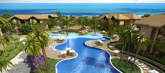 Bungalow Delux VG-Sun Cumbuco Vista sea foot in the sand