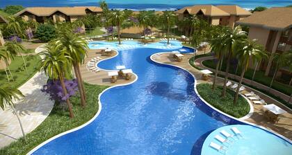 Bungalow Delux VG-Sun Cumbuco Vista sea foot in the sand