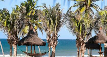 Bungalow Delux VG-Sun Cumbuco Vista sea foot in the sand