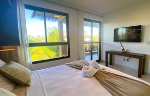 2 Schlafzimmer, Schreibtisch, kostenloses WLAN, Bettwäsche