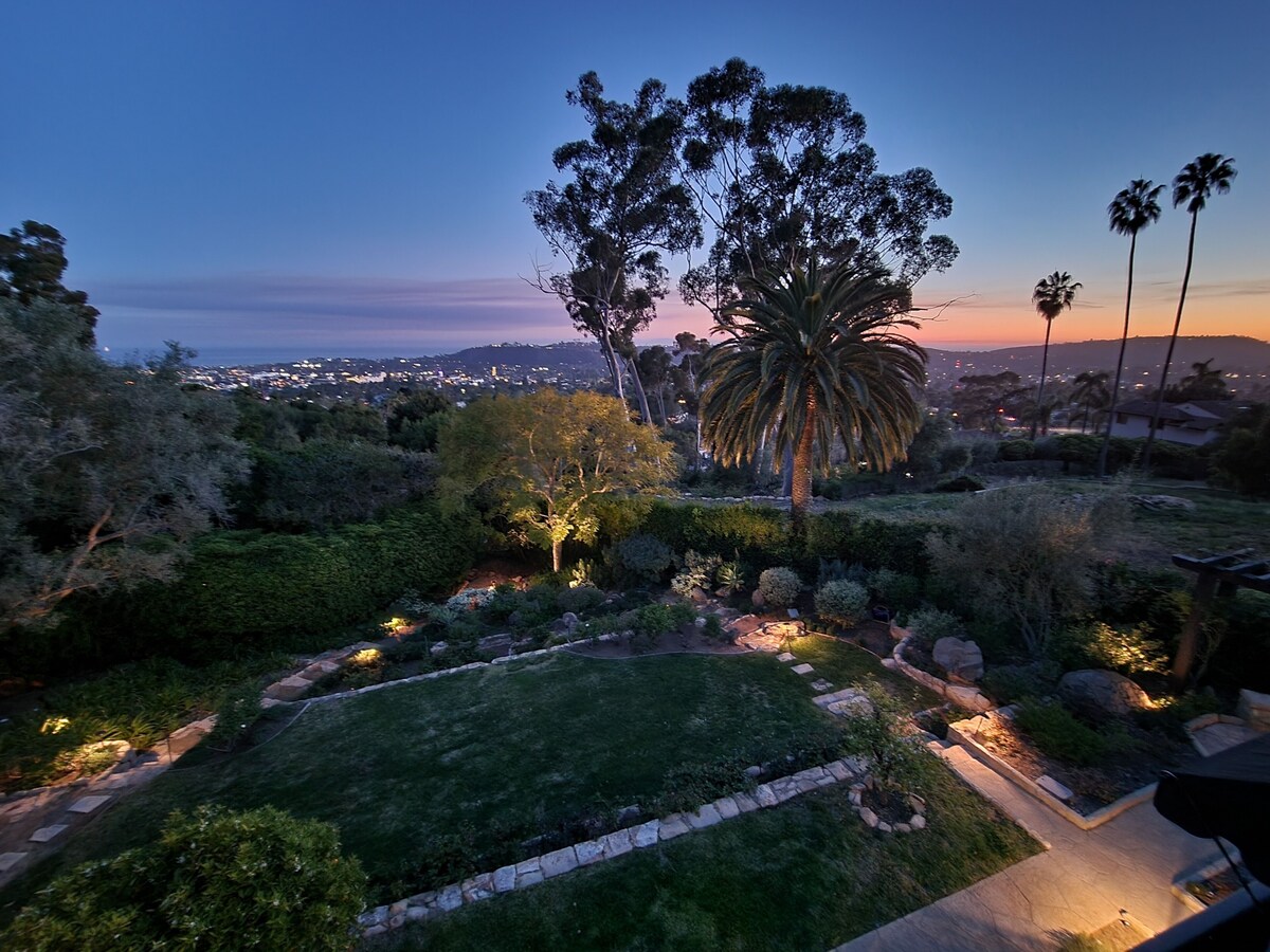 Ocean View Santa Barbara Riviera Home.