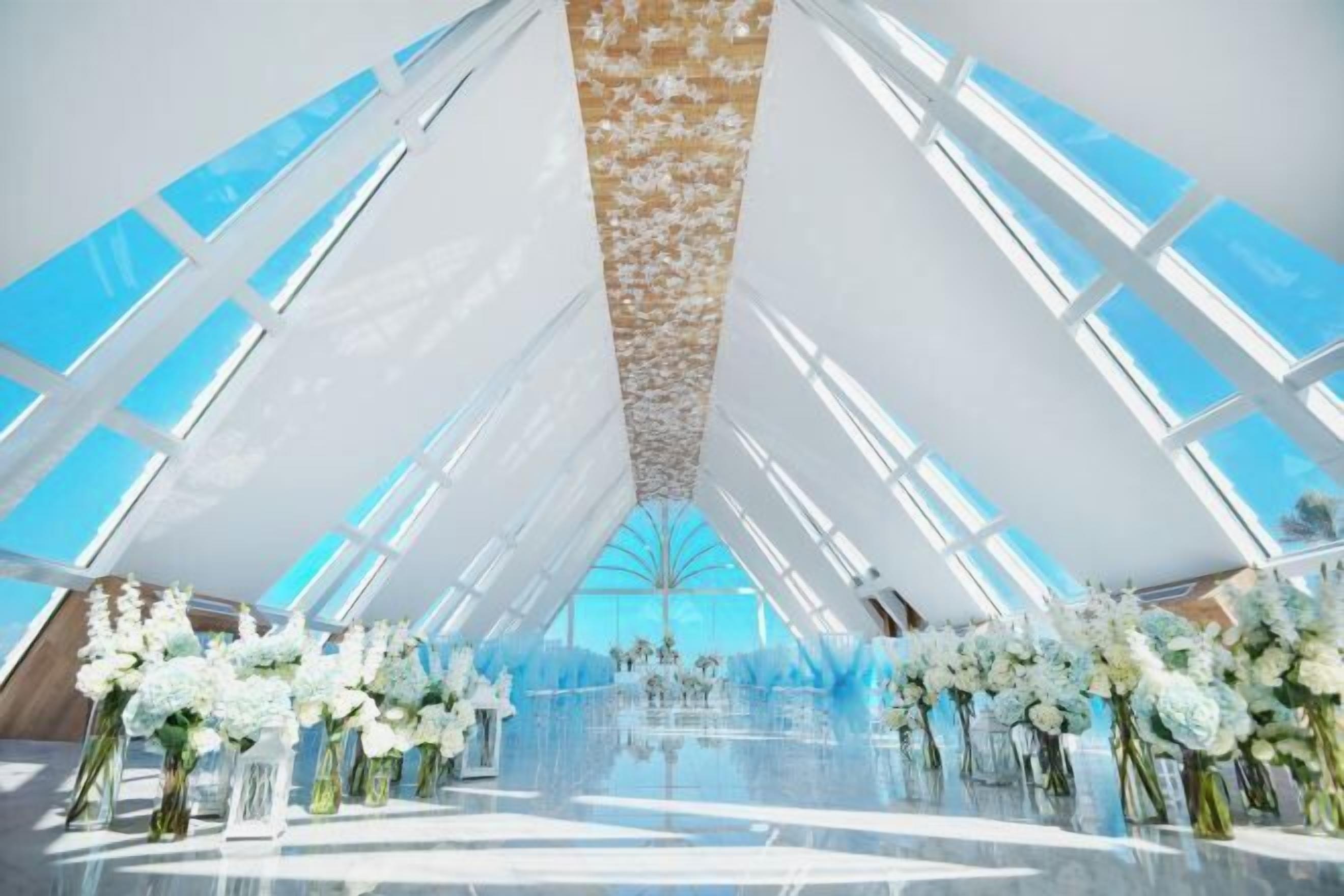 Indoor wedding