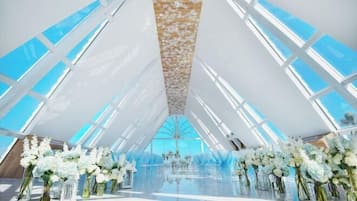 Indoor wedding