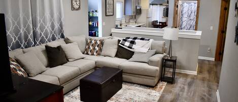 Smart TV, video games, DVD player, books