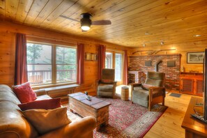 スマートテレビ、暖炉、DVD プレーヤー、書庫