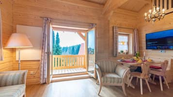 Fernseher, Kamin