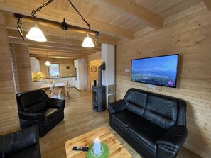 TV, fireplace - Chalet Sven by Interhome (Spiegelau)