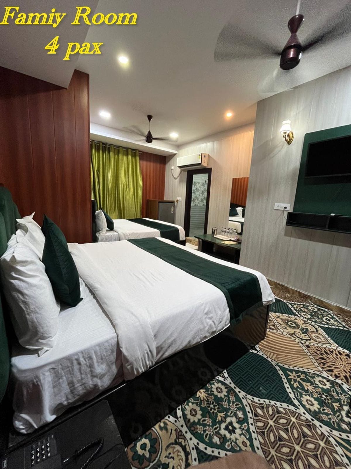 Family Quadruple Room, 2 Double Beds