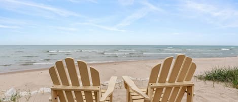 Sur la plage