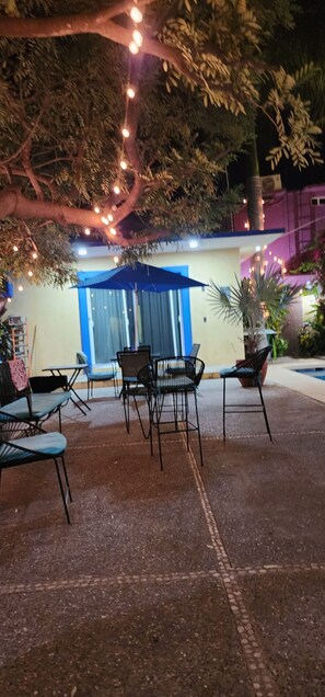 Restauration en plein air