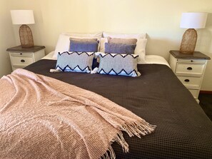 2 chambres, draps fournis, accès pour personnes à mobilité réduite