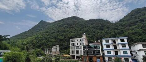 Vue depuis l’hébergement