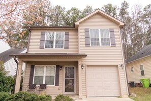 Majoituspaikan julkisivu