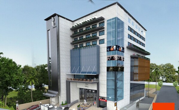 Façade de l’hébergement