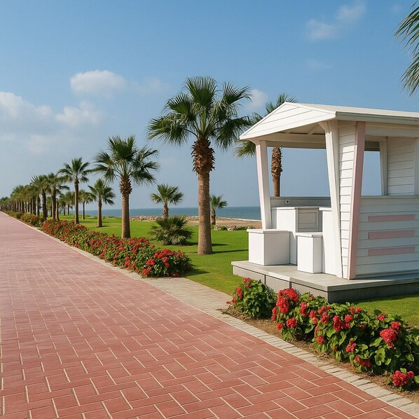 Enceinte de l’hébergement