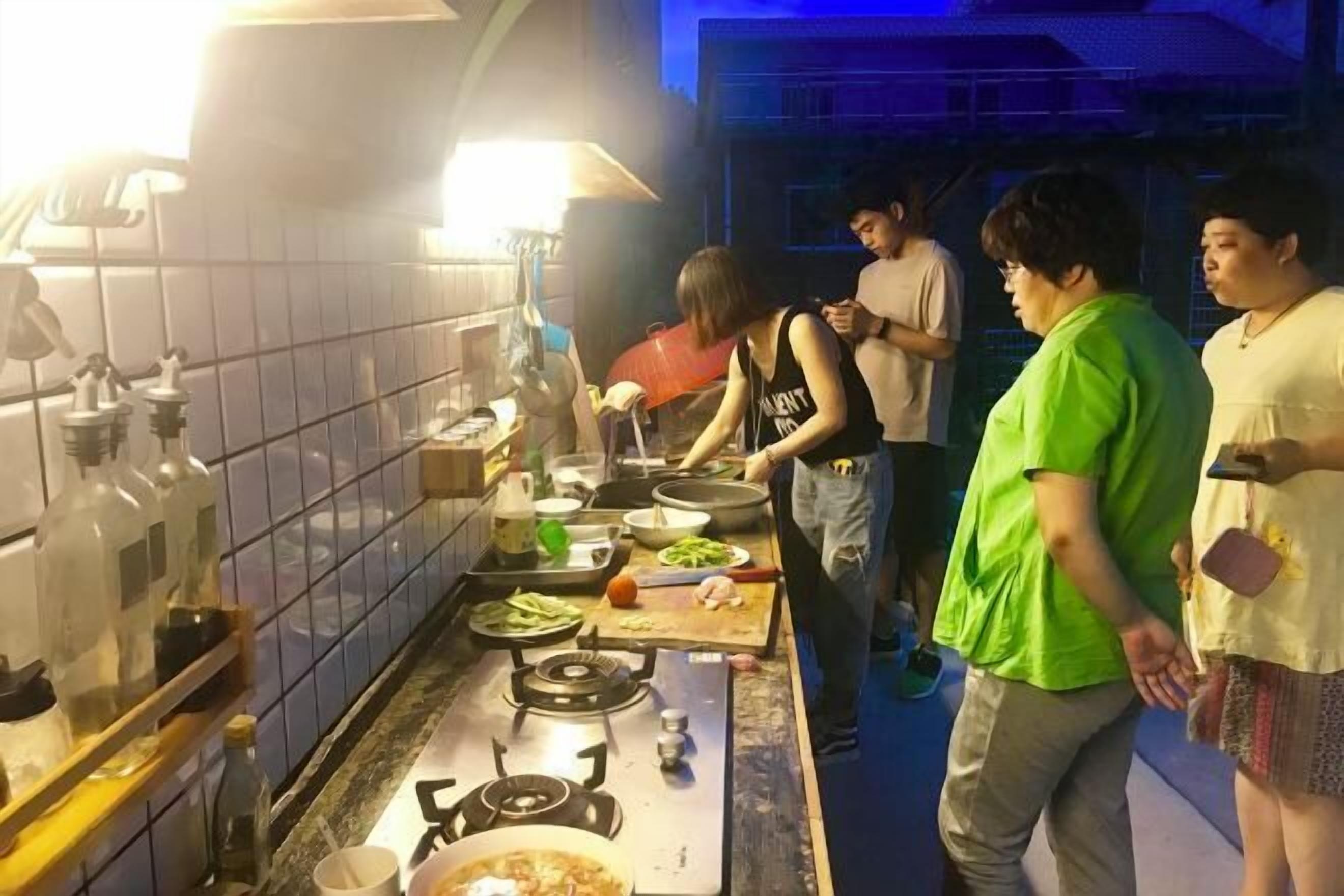 Restauration en plein air