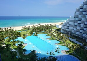 View from room - JOY Seaview Apartment in Cam Ranh Nha Trang (Cam Ranh)