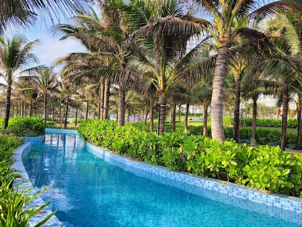 Garden - JOY Seaview Apartment in Cam Ranh Nha Trang (Cam Ranh)