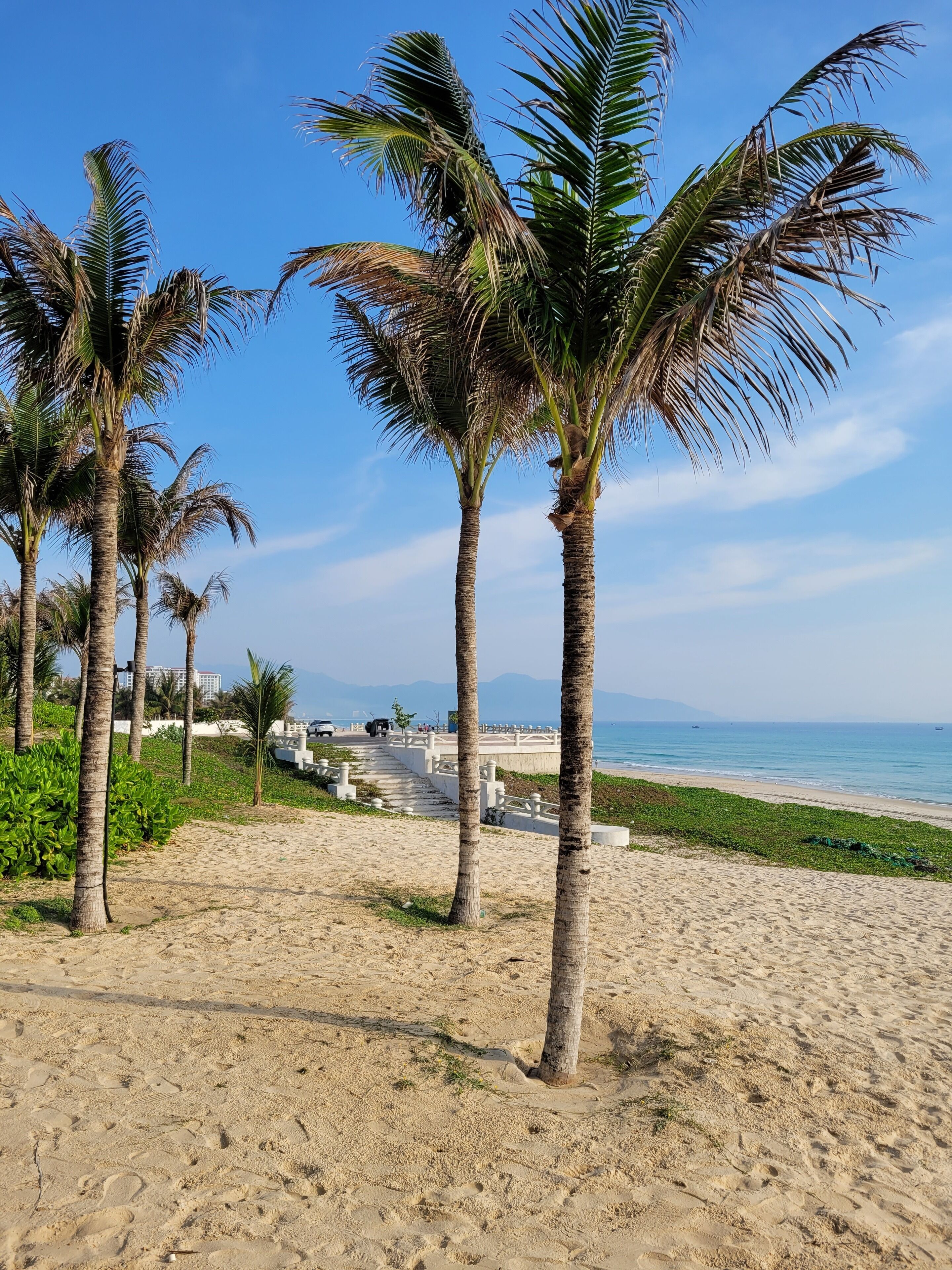 Playa privada y arena blanca
