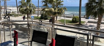 Spacious seafront apartment in the heart of Sitges