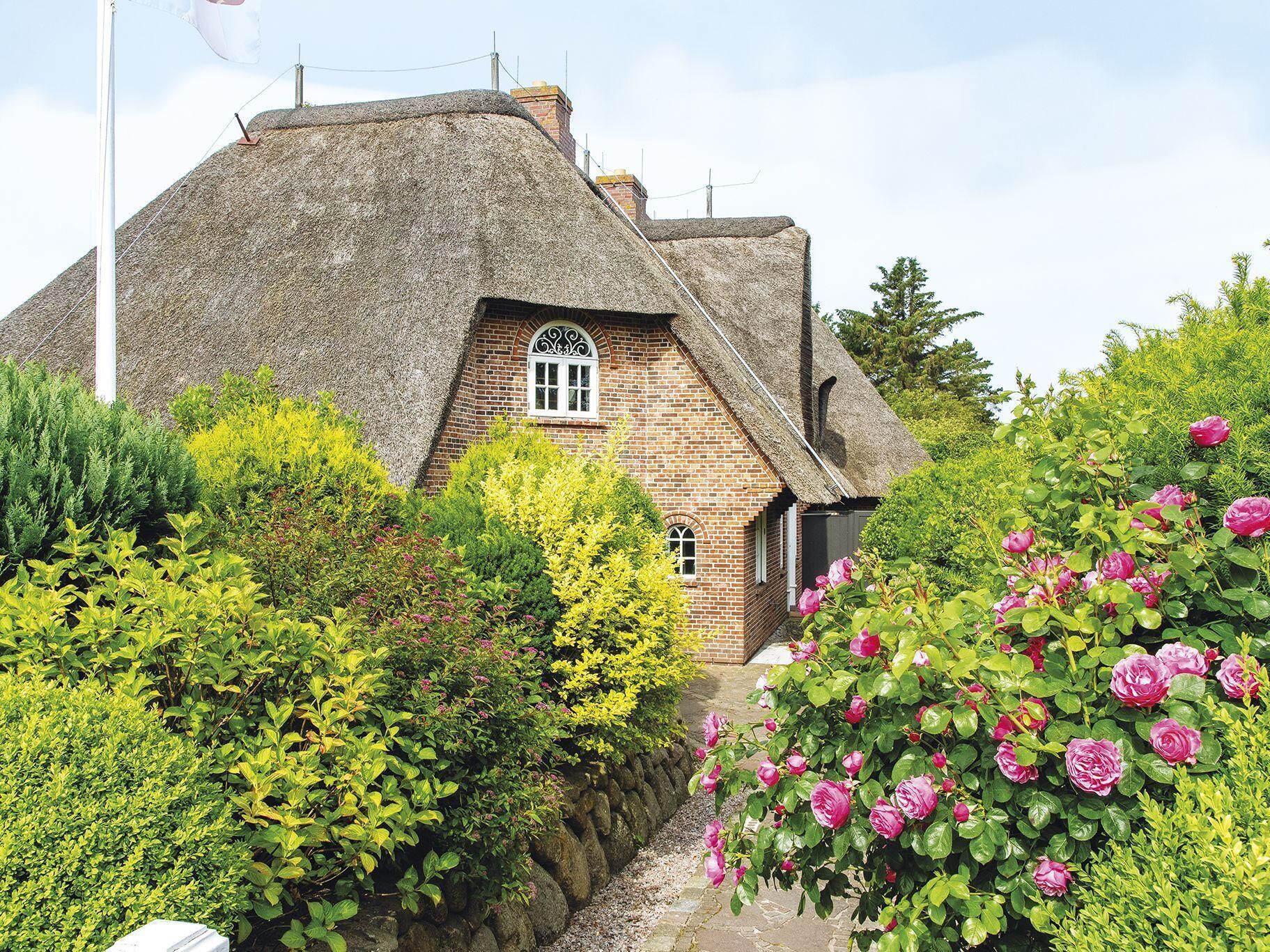 Romantisches Reetdachhaus in Kampen