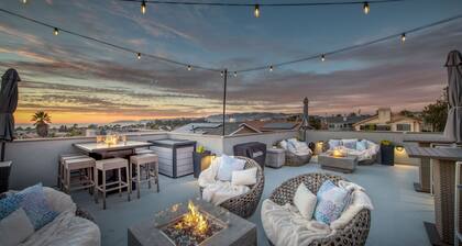 Papillon House a luxury escape with sunset ocean-view rooftop deck