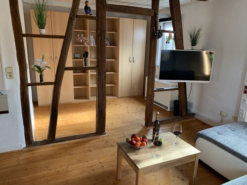 Beautifully renovated specialist workshop with flair WALLBOX charging station at the guest parking lot