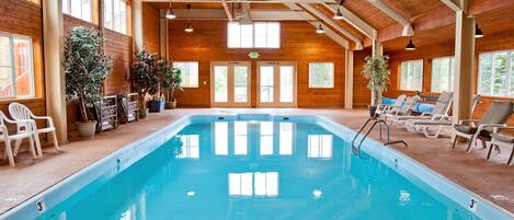 Indoor pool, a heated pool