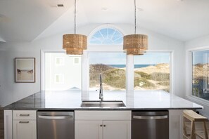 Fridge, microwave, oven, stovetop - Luxury Semi-Oceanfront Escape with Private Pool (Corolla)