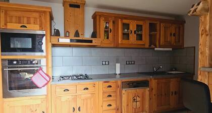 Logement cosy avec un style chalet savoyard