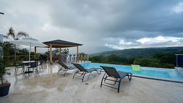 Una piscina riscaldata