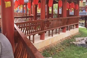 Enceinte de l’hébergement