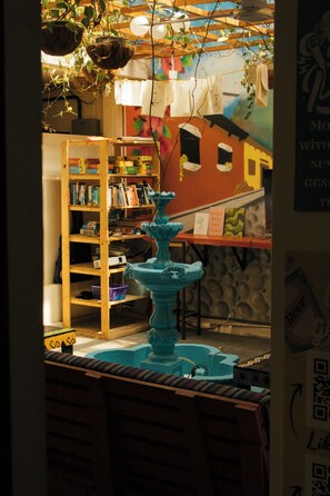 Lobby sitting area - Hostal de la Fuente (Antigua Guatemala)