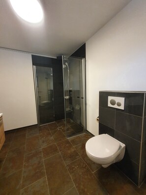 Shower, hair dryer
